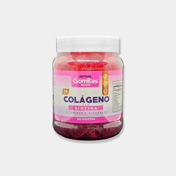 Gomitas Adultos Colágeno y Biotina 130 G